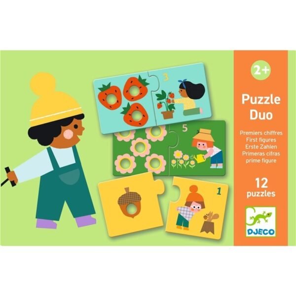 Educativos Puzzle dúo Primeras cifras