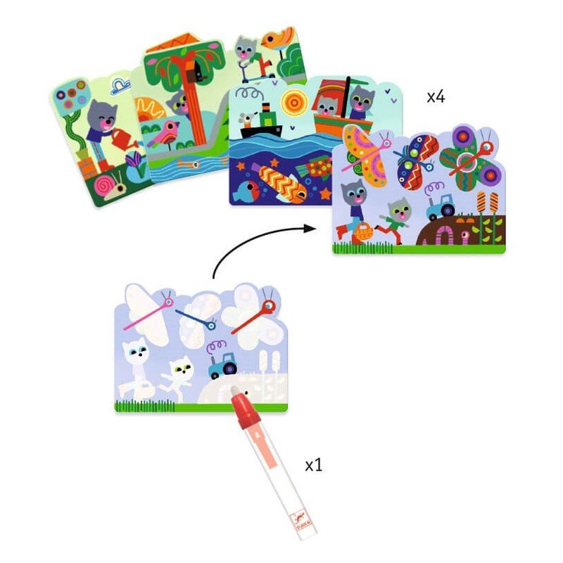 Colorea mágico Escondido en el Jardín - Imagen 2